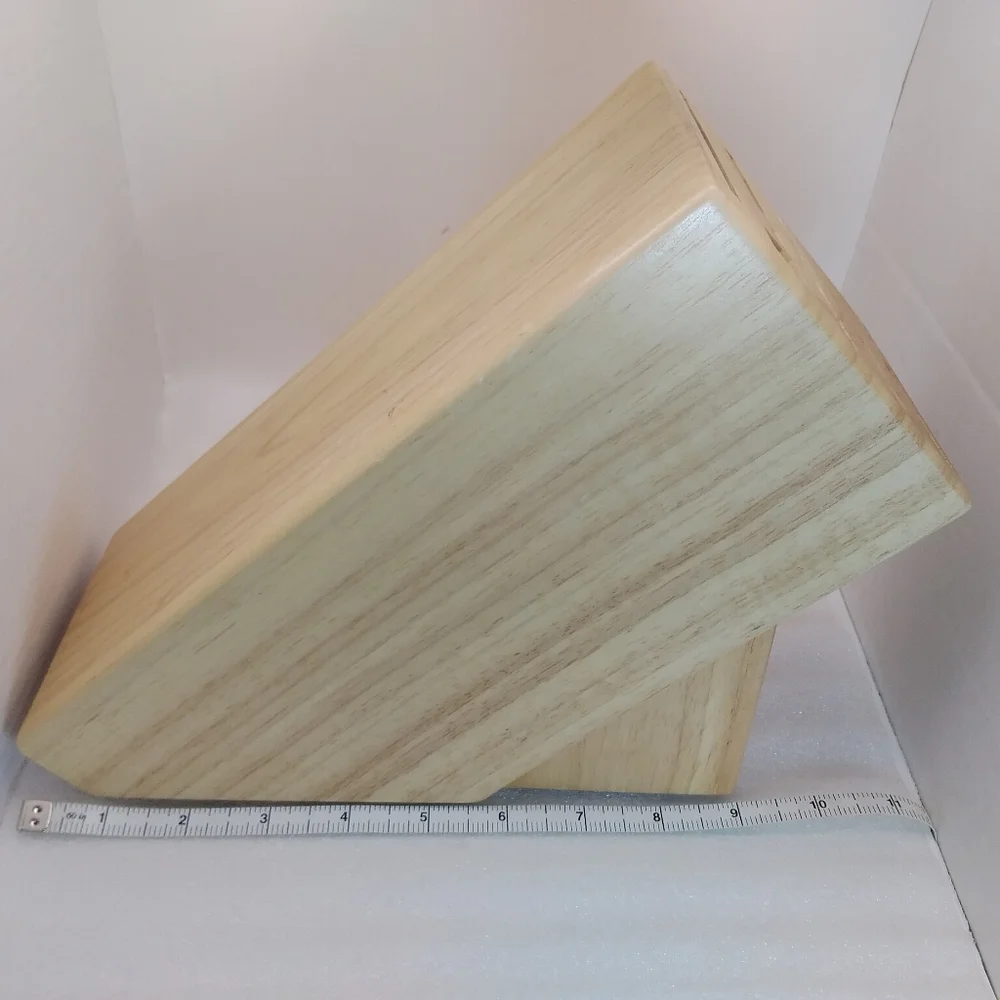 JA Henckels International Wood KNIFE BLOCK 11 Slot Cutlery Storage 35100-112